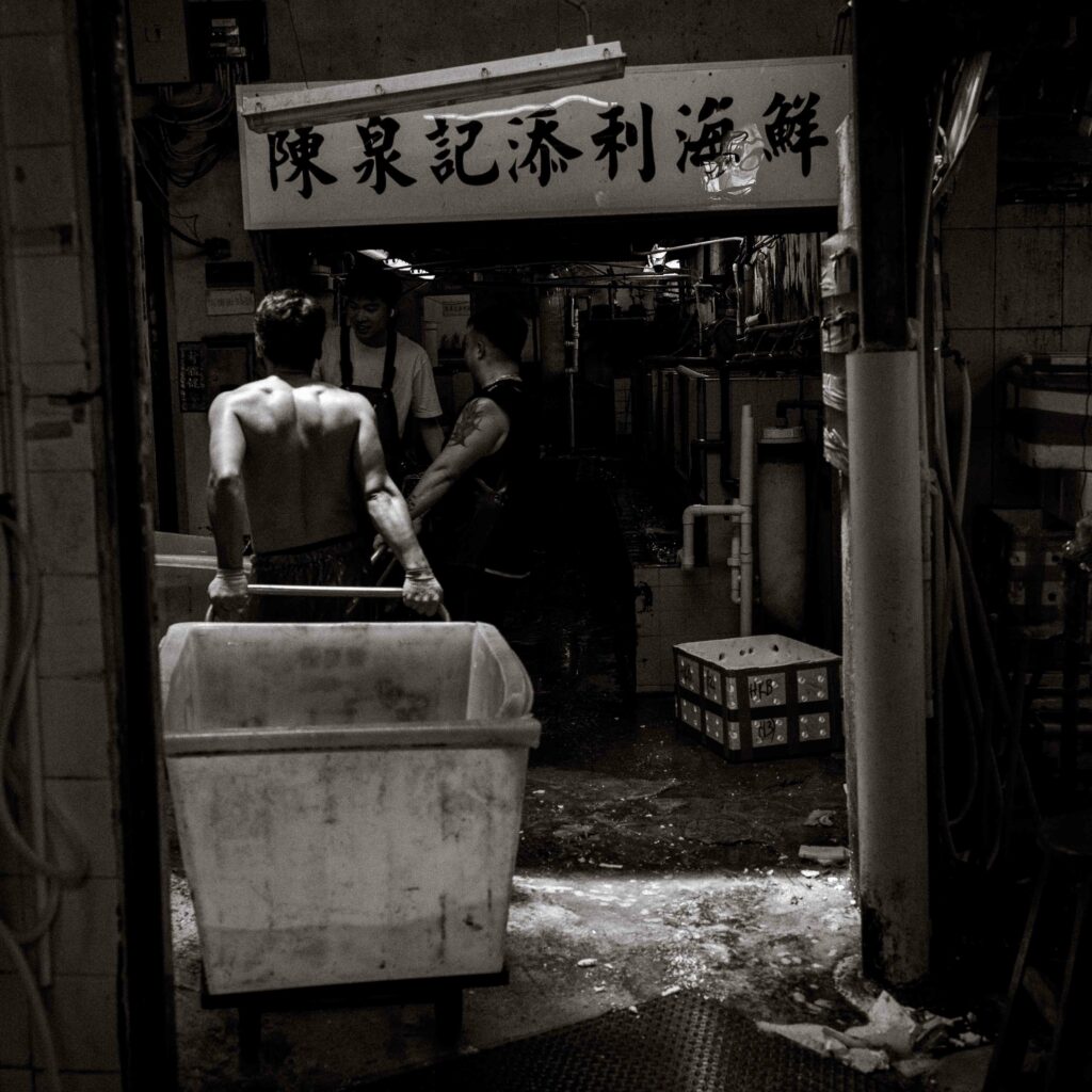 Lau Fau Shan at Low Ebb. Street Photography and Nostalgia.